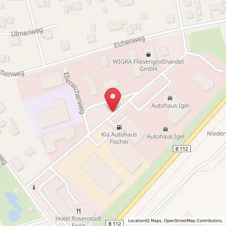 Karte Kia Autohaus Fischer
