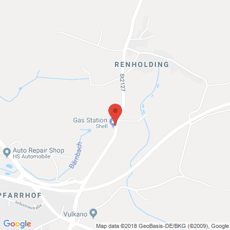 Kartenansicht Shell