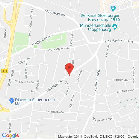 Kartenansicht BFT Tankstelle