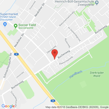 Kartenansicht Westfalen