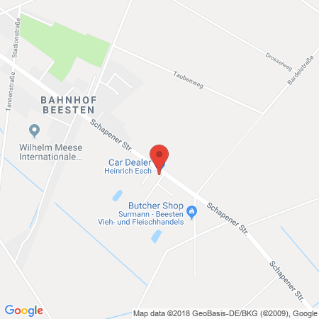 Kartenansicht Freie Tankstelle Esch