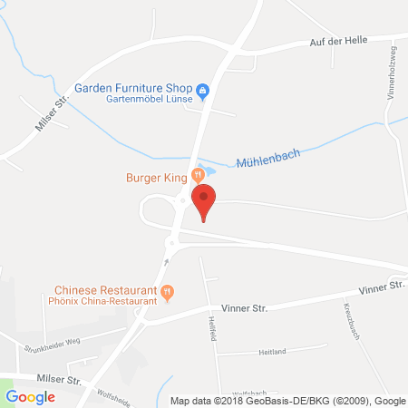 Kartenansicht Westfalen