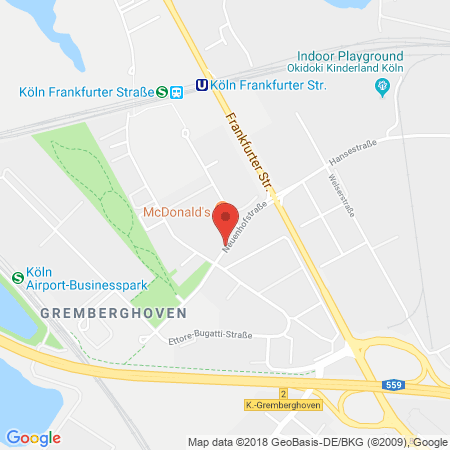 Kartenansicht EKTRA GmbH