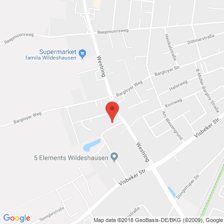 Kartenansicht Kühling Tankstelle