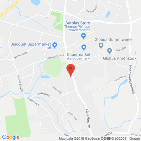 Kartenansicht Weidemann-Tank