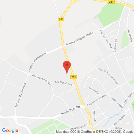 Kartenansicht SP Flüssiggase GmbH