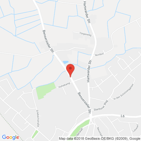 Kartenansicht freie Tankstelle