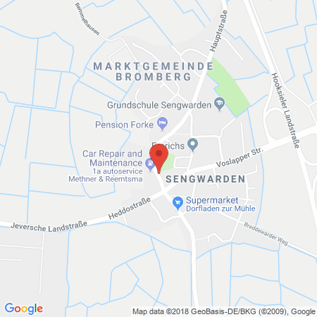 Kartenansicht Westfalen