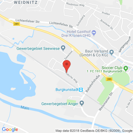 Kartenansicht Klaus Schmitt Waschpark Seewiese