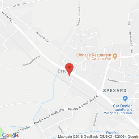 Kartenansicht ESSO