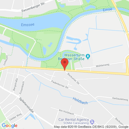 Kartenansicht AVIA-Station Krüger