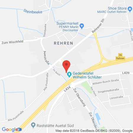 Kartenansicht Westfalen