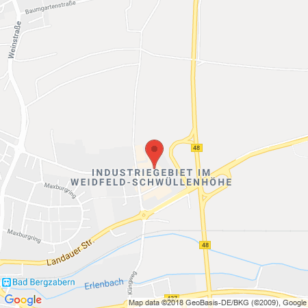 Kartenansicht Autogaszentrum & KFZ Meisterbetrieb Bauder