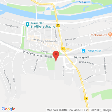 Kartenansicht E Center