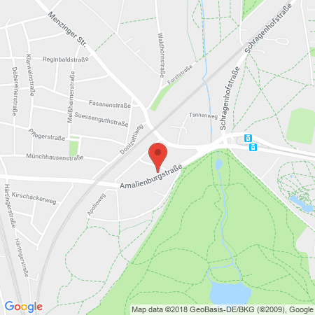 Kartenansicht Bavaria Petrol