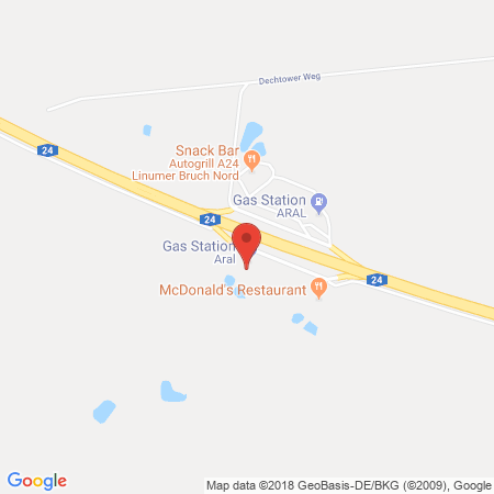 Kartenansicht ARAL