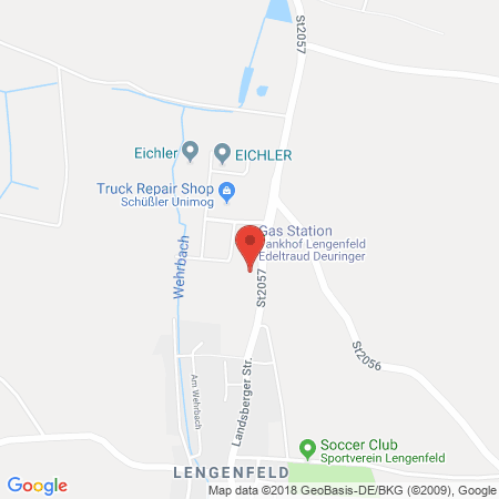 Kartenansicht Tankhof Lengenfeld