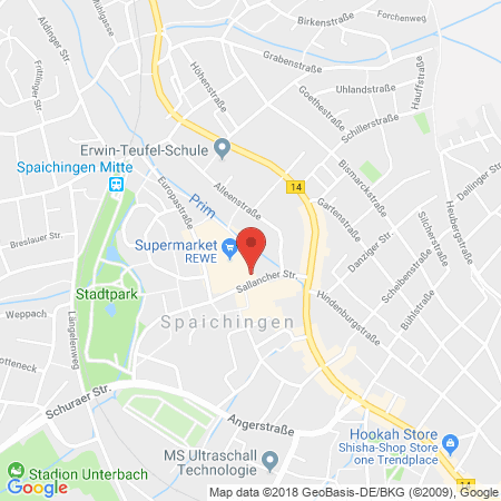 Kartenansicht freie Tankstelle