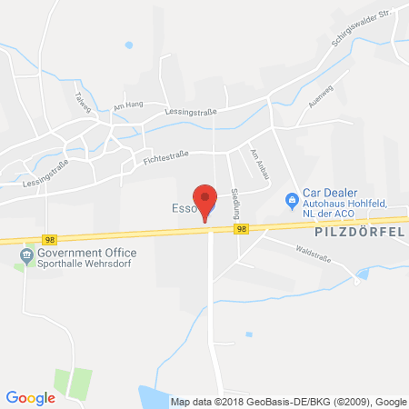 Kartenansicht ESSO