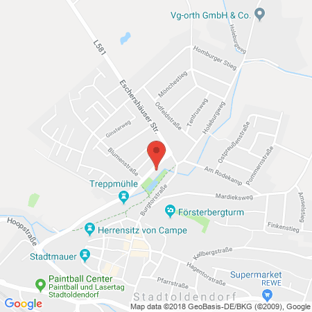 Kartenansicht Tankstelle