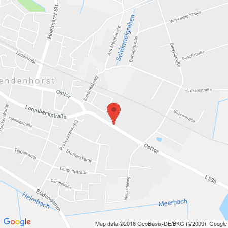 Kartenansicht Westfalen