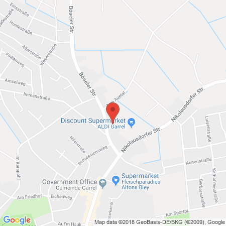 Kartenansicht freie Tankstelle