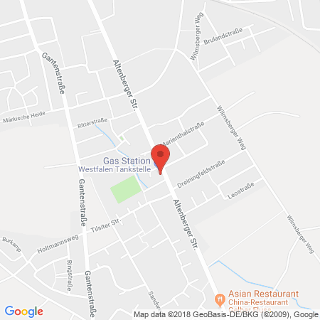 Kartenansicht Westfalen