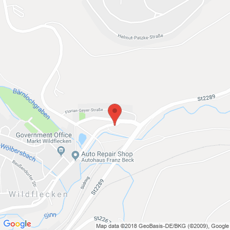 Kartenansicht bft-Station