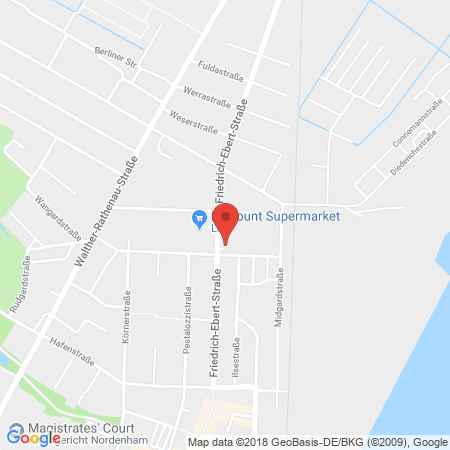 Kartenansicht Tankcenter