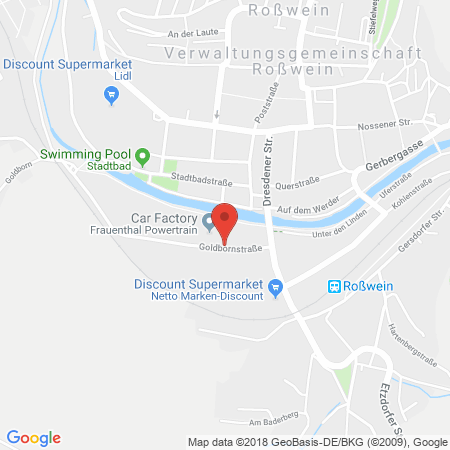 Kartenansicht SBiTsolutions / Autoservice Beuchel