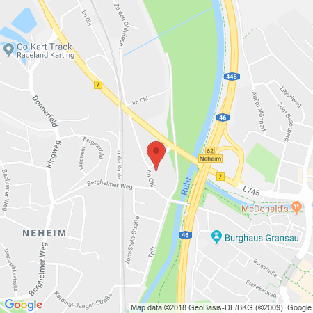 Kartenansicht Calpam