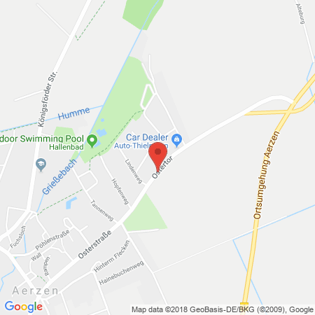 Kartenansicht Freie Tankstelle