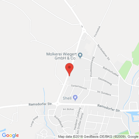 Kartenansicht bft-Tankstelle Hölker GmbH