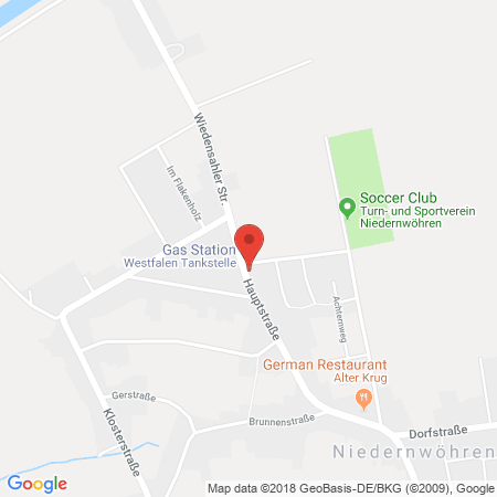 Kartenansicht Westfalen