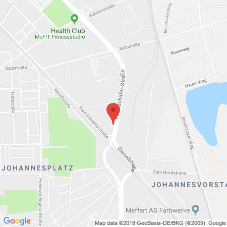 Kartenansicht CleanCar AG