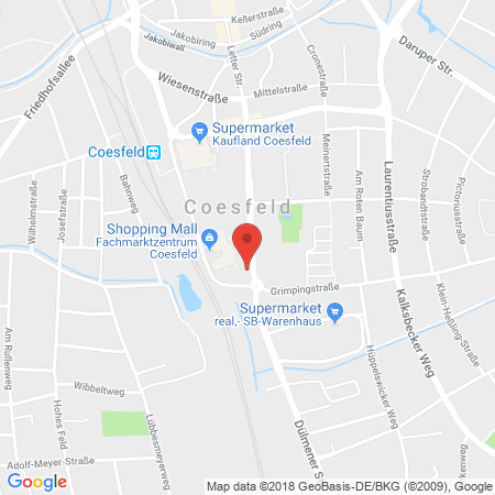 Kartenansicht Westfalen