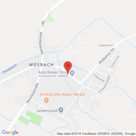 Kartenansicht Reifen Service Haberle