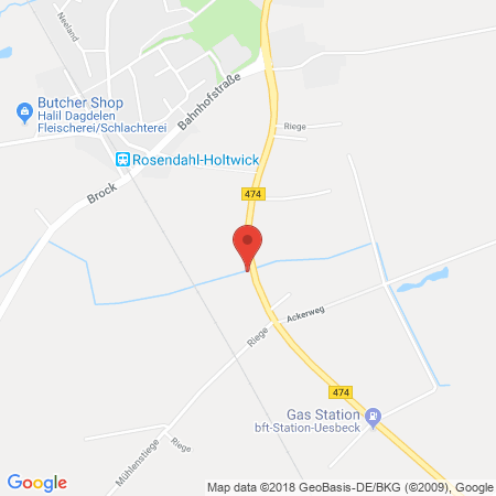 Kartenansicht bft-Station-Uesbeck