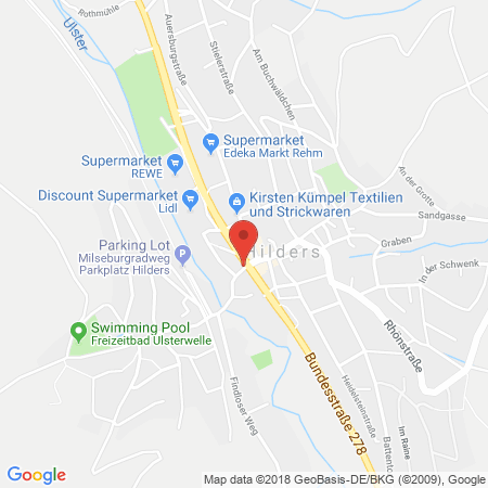 Kartenansicht KFZ-Werkstatt Spiegel