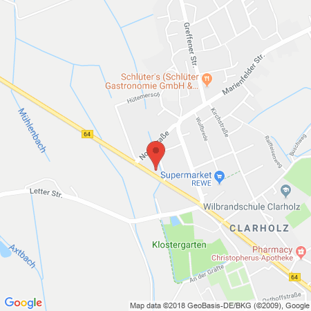 Kartenansicht AVIA Station Thorsten Härtge