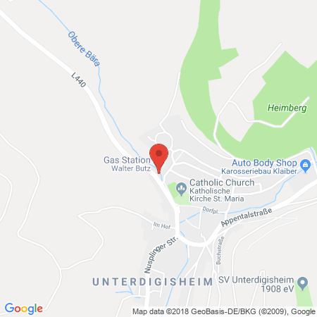 Kartenansicht Freie Tankstelle