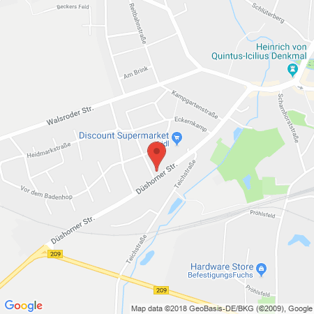 Kartenansicht Tankcenter