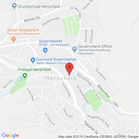 Kartenansicht Raiffeisen Märkisches-Sauerland eG