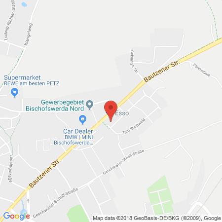 Kartenansicht ESSO