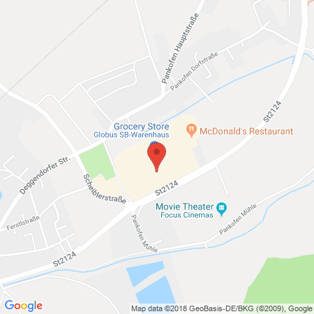 Kartenansicht Globus Handelshof Plattling