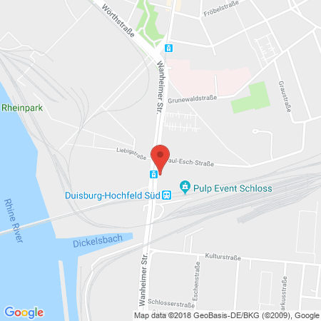 Kartenansicht Westfalen