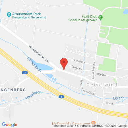Kartenansicht Tankstelle Wagner