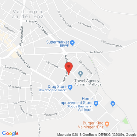 Kartenansicht Rapp - Freie Tankstelle