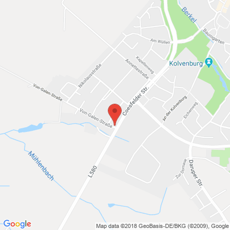 Kartenansicht Westfalen