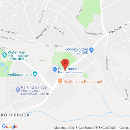 Kartenansicht Aral - Passau